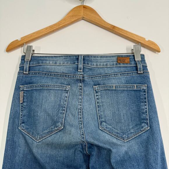 Paige Verdugo Ultra Skinny Jeans Blue Nico Mid Rise Ankle Denim Classic Size 27 - Picture 7 of 10